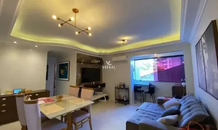 Apartamento com 3 quartos à venda na prof. jacinto botelho, 307, guararapes, fortaleza por r$ 430.000
