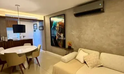Apartamento com 2 quartos à venda na avenida rogaciano leite, 850, guararapes, fortaleza por r$ 750.000