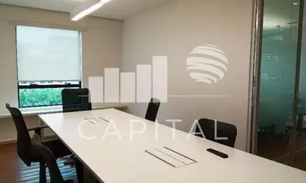 Vendo sala comercial mobiliada e locada em alphaville ao lado do iguatemi