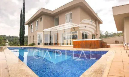 Venda Casa Em Condomínio Com 4 Suítes - Em Embu Das Artes - 418 M²