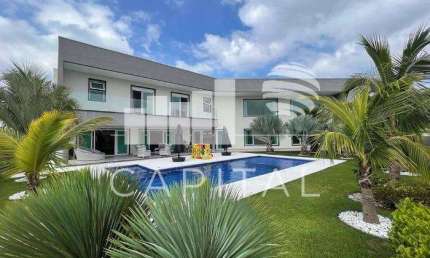 Casa Nova à Venda Em Condomínio Na Granja Viana Com 4 Suítes - 6 Vagas  - 883 M²