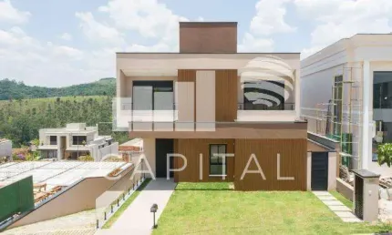 Casa Nova à Venda Em Condomínio Fechado Em Alphaviile Com 4 Suítes - 6 Vagas - 502 M²