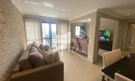 Locação - Apartamento Mobiliado Em Alphaville Com 2 Dormitórios - 90 m²