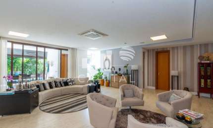 Casa Para Venda Mobiliada Em Condomínio de Alphaville Com 04 Suítes - 06 Vagas
