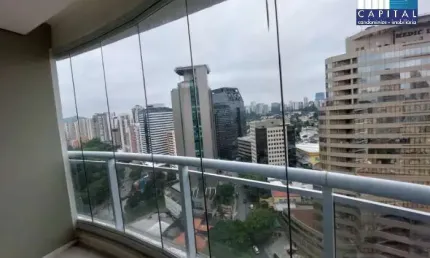 Apartamento com 2 quartos para alugar na Alameda Leblon, 15, Alphaville, Barueri