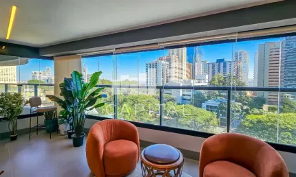 Apartamento mobiliado para  venda ou  locação em alphaville