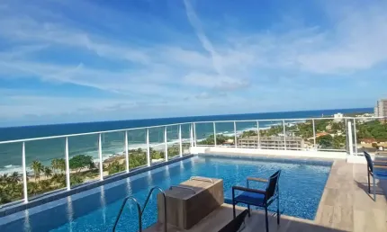 Xcelente oportunidade na pedra do sal, um bairros super charmoso e valorizado em salvador. studio, localizado no ilha de mykonos, um empreendimento conhecido pela sua infraestrutura de lazer com pisci