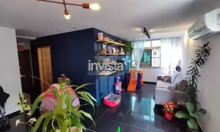 Apartamento com 2 quartos à venda no Embaré, Santos 
