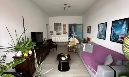 Apartamento com 2 quartos à venda no José Menino, Santos 