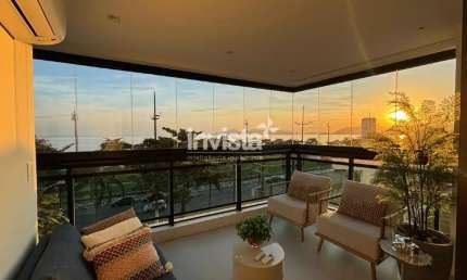 Apartamento à venda na Avenida Bartolomeu de Gusmão, 11, Aparecida, Santos