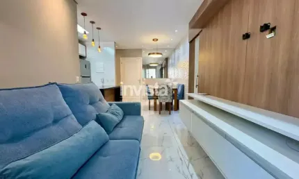 Apartamento com 2 quartos à venda no Marapé, Santos 