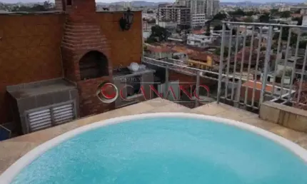 Cobertura com 3 quartos à venda na Rua Capitão Menezes, Praça Seca, Rio de Janeiro, 197 m2 por R$ 527.000