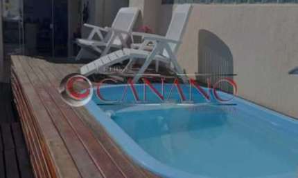 Cobertura com 3 quartos à venda na Rua Vinte e Quatro de Maio, Engenho Novo, Rio de Janeiro, 120 m2 por R$ 420.000
