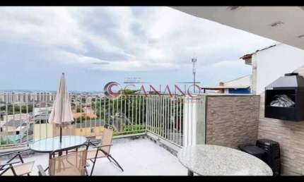Cobertura com 3 quartos à venda na Rua Honório, Cachambi, Rio de Janeiro, 115 m2 por R$ 450.000