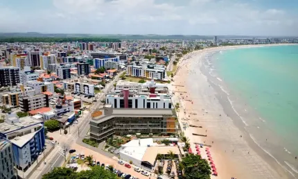 REF: LA058 - ançamento pé na areia, Flat à Venda, João Pessoa, Bessa, 1 e 2 quartos
