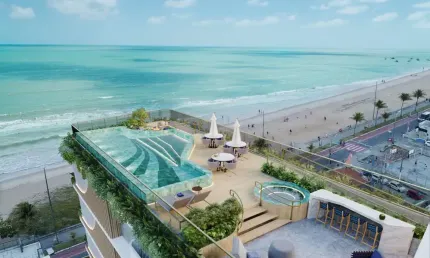 REF: LA048 - Lançamento, Flat à Venda, João Pessoa, Manaira, 1 quarto, Beira mar