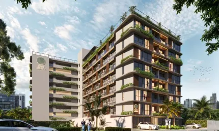 REF: LA060 - Lançamento, Flat à Venda, João Pessoa, Jardim Oceania, 1 e 2 quartos