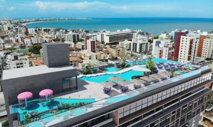 REF: LA051 - Lançamento, Flat à Venda, João Pessoa, Bessa, 1 quarto