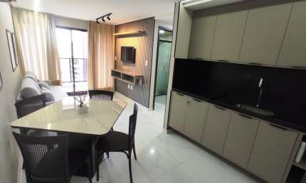 REF: AP054 - Flat à Venda, João Pessoa, Tambaú, 2 quartos, mobiliado