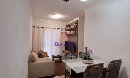 Apartamento com 3 dormitórios à venda, 63 m² por R$ 520.000,00 - Parque União - Jundiaí/SP