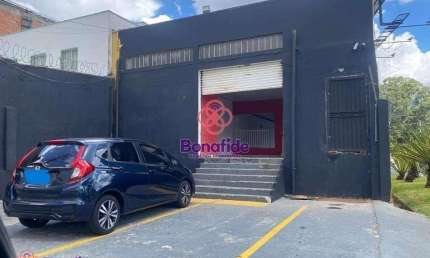 Salão Comercial para locação, Ponte de São João, Jundiaí - SL0129.