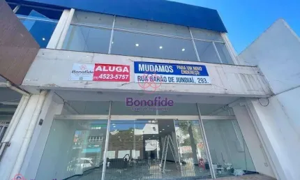 Salão Comercial à venda, Bela Vista, Jundiaí - SL0117.