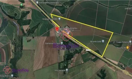 Área à venda, 1081874 m² por R$ 110.000.000,00 - Pista Norte - Santa Bárbara D'Oeste/SP