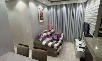 Apartamento com 2 dormitórios à venda, 50 m² por R$ 370.000,00 - Vila Nambi - Jundiaí/SP