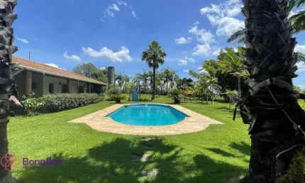 Chácara com 3 dormitórios para alugar, 145000 m² por R$ 8.700,00/mês - Rio Acima - Jundiaí/SP