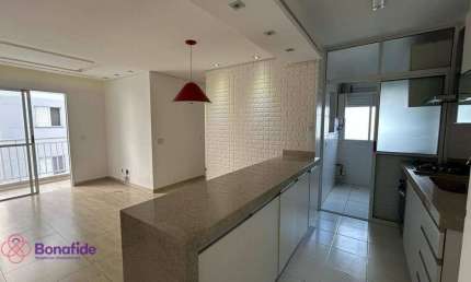 Apartamento com 3 dormitórios para alugar, 71 m² por R$ 4.464,33/mês - Jardim das Samambaias - Jundiaí/SP