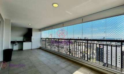 Apartamento com 3 dormitórios para alugar, 129 m² por R$ 8.805,00/mês - Anhangabaú - Jundiaí/SP