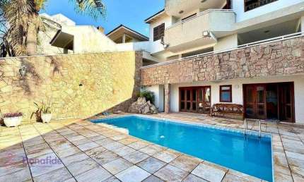 Casa com 4 dormitórios à venda, 506 m² por R$ 5.785.000,00 - Jardim Paulista I - Jundiaí/SP