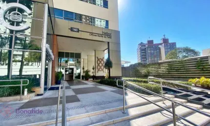 Sala comercial para locação no edifício helbor, localizada no bairro anhangabaú, em jundiaí/sp.