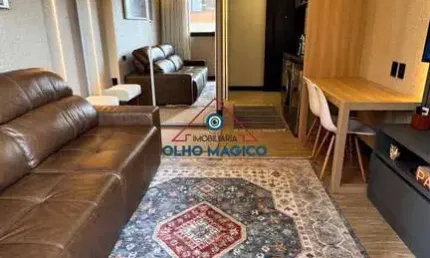 Apartamento Top - Condomínio Alpha Stay - 58 Metros - Sala Estendida
