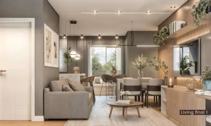 Apartamento de 2 dormitórios com terraço no Bairro Jardim América