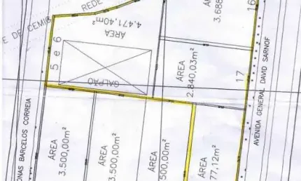 Terreno à venda na Avenida General David Sarnoff, Cidade Industrial, Contagem por R$ 19.000.000