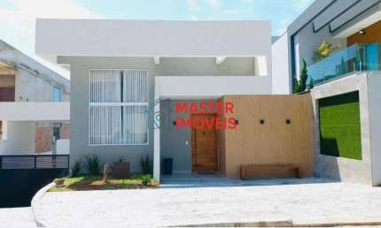 Casa em condomínio fechado com 3 quartos à venda na Rua Gardênia, Estância Silveira, Contagem por R$ 2.490.000