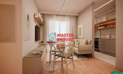 Apartamento com 2 quartos à venda na Dois, Cachoeira, Betim por R$ 264.990