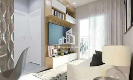 Apartamento 2 dorm e varanda vila carvalho, sorocaba - $251 mil