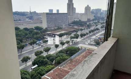 Quarto e sala para vender, Centro, Rio de Janeiro, cozinha, banheiro sociaL, varanda, taco, sinteco,andar alto; vista livre; 49m²; 350 mil