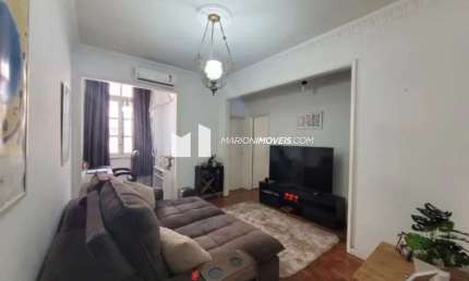 Apartamento em Copacabana, Rio de Janeiro, 3 quartos sem vaga, sala, cozinha, banheiro social, área e banheiro de serviço; mobiliado;ar condicionado