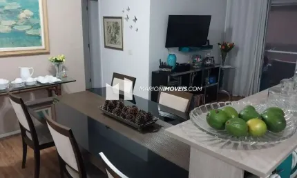 Apartamento à venda no Camorim, rio de Janeiro, 3 quartos (1 suíte), cozinha americana, área de serviço, banheiro social, varanda, infraestrutura