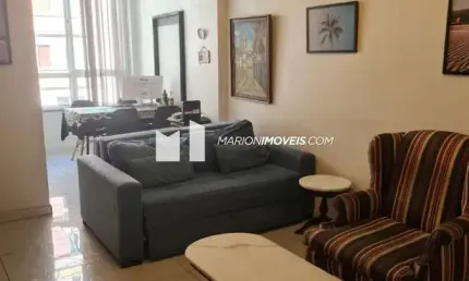 Apartamento à venda em Copacabana, Rio de Janeiro, POSTO 6, c/3 quartos, sala, copa-cozinha, 2 banheiros, lavabo, 1 vaga do cond. Andar médio. Frente