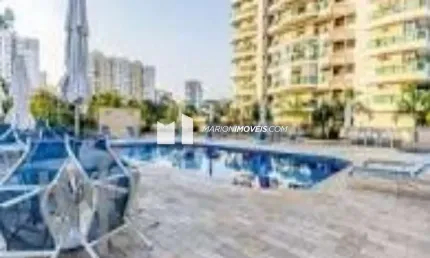 Apartamento à venda barra da tijuca, rio de janeiro, com 2 quartos (1 suíte), 60m², barra fun - sala, varanda, andar alto, 1 vaga, infraestrujtura
