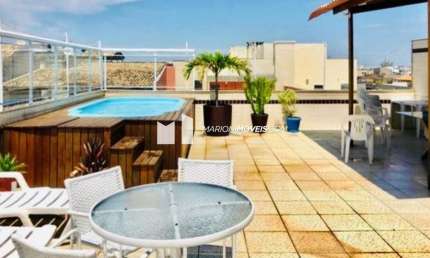 Cobertura à venda, Recreio dos Bandeirantes, Rio de Janeiro, RJ, Gleba A, 4 quartos (suítes), lavabo, área de serviço, 4 vagas, piscina, churrasqueira