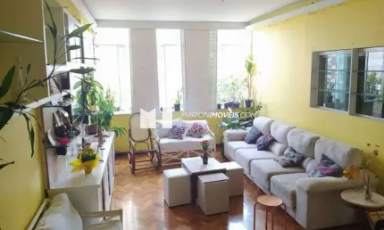 Apartamento à venda no Leblon, Rio de Janeiro/RJ, 3 quartos (1 suíte), reformado, escritório, banheiro social, dependências completas, 115m²: R$ 2 M
