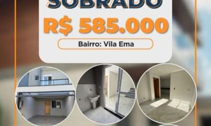 Casa com 3 quartos à venda na Rua Solidônio Leite, Vila Ema, São Paulo