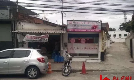Venda imóvel com rgi - com 2 lojas e 01 estac. em santa cruz-rj