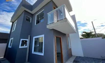 CASA DUPLEX COM 2 SUÍTES A VENDA NO BAIRRO VERDES MARES, RIO DAS OSTRAS, RJ