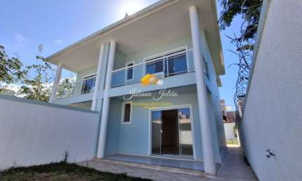 CASA DUPLEX 4 QUARTOS SENDO 1 SUÍTE A VENDA NO BAIRRO JARDIM BELA VISTA EM RIO DAS OSTRAS RJ